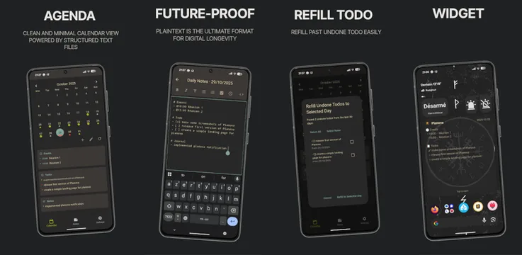 PlaneTxt, manage your life in plain text